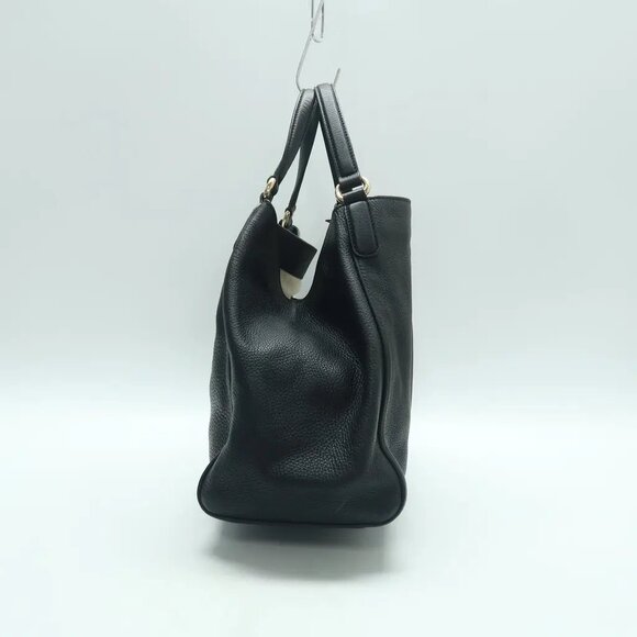 GUCCI Soho Black Leather Tote 818-041825 - Picture 4 of 12